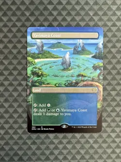 MTG Yavimaya Coast #382 Borderless Rare Dominaria United (DMU) - Image 1