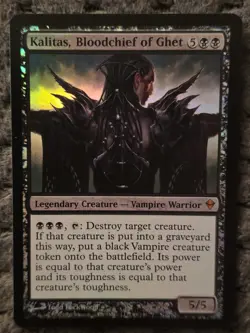 Kalitas, Bloodchief of Ghet Zendikar Foil - Image 1