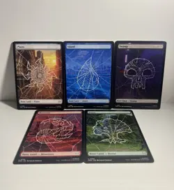 Land Set (Full Art) [Marvel's Spider-Man] MTG - Image 1