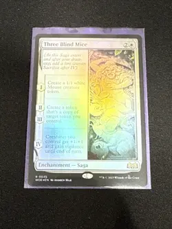 Three Blind Mice Wilds of Eldraine Foil - Image 1