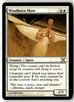 MTG - Windborn Muse 60 NM 10th Edition - Image 1