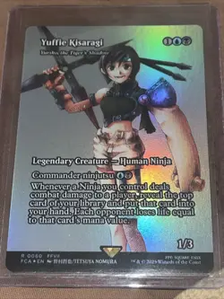 Yuffie Kisaragi Yuriko Final Fantasy Foil Magic the Gathering Pack fresh - Image 1