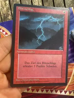 4x German FBB • Lightning Bolt • Pack Fresh • Mtg (1218) - Image 2