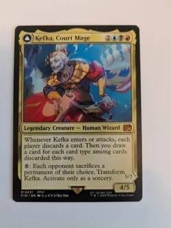 Kefka, Court Mage 0231 Regular Final Fantasy Magic The Gathering MTG - Image 1