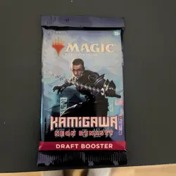 DRAFT Booster Pack Kamigawa: Neon Dynasty Magic the Gathering MTG SEALED X1 - Image 1