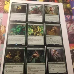Magic The Gathering Mono Green Mix Rarity Lot Commander Edh - Image 4