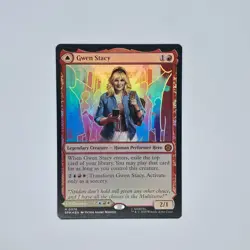 Magic: the Gathering Spider-Man Gwen Stacy/ Ghost-Spider Mythic Rare (FOIL) - Image 1
