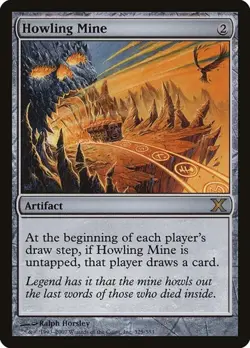 Howling Mine - Foil 10th Edition LP MTG - Image 1