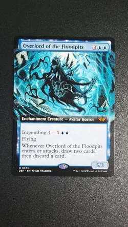 Overlord of the Floodpits (Extended Art) Duskmourn: House of Horror Regular - Image 1