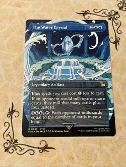 The Water Crystal (Borderless) Final Fantasy Regular - Image 1