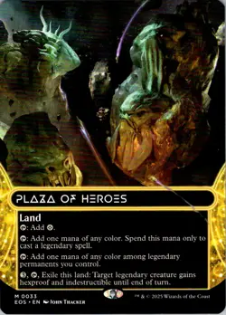 Plaza of Heroes () (Borderless) M Edge of Eternities: Stellar Sights 33 NM - Image 1