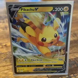 Pokemon Card TCG - Pikachu V & VMAX SWSH285 SWSH286 Black Star Promos - NM - Image 2