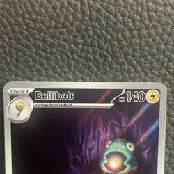 Pokemon TCG Obsidian Flames Bellibolt Full Art Illustration Rare 201/197 NM - Image 2