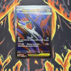 NM-Mint Mega Latias ex - 163/132 - Ultra Rare Pokemon Mega Evolution - Base Set - Image 1