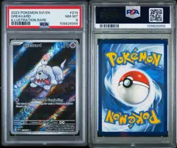PSA 8 Greavard Illustration Rare 214/198 SV01: Scarlet & Violet Base Pokemon - Image 3