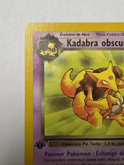 Pokemon TCG Dark Kadabra (Kadabra obscur) Unlimited Team Rocket FRENCH RARE - Image 2