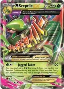 M Sceptile EX (#8/98) - Holofoil XY - Ancient Origins MP Pokemon - Image 1