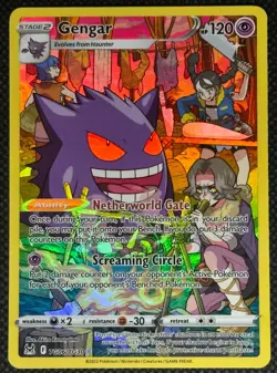 Gengar TG06/TG30 Trainer Gallery Holo Rare Pokemon 2022 Lost Origin NM - Image 1