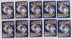 Vintage Lot 10 Pokemon Black Star Promo (5) #1 Ivy Pikachu and (5) #8 Mew - Image 5