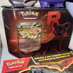 Pokemon TCG Team Rocket Persian Tin Destined Rivals Brand New Factory Sealed - Image 2