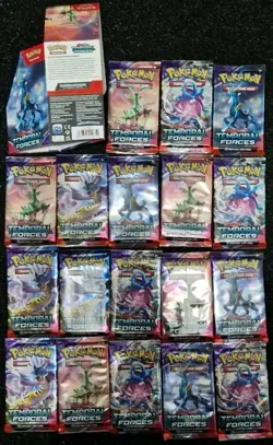 Pokemon TCG: Scarlet And Violet Temporal Forces 18 packs - Image 1