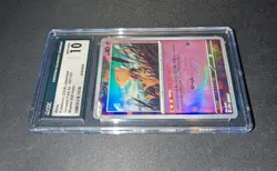 CGC 10 Abra 057/187 Terastal Festival MASTER BALL Holo Japanese Pokemon Graded - Image 3