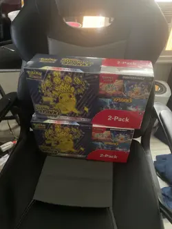 2 BOXs left PRICE PER BOX pokemon surging sparks booster box 2 pack costco pack - Image 1