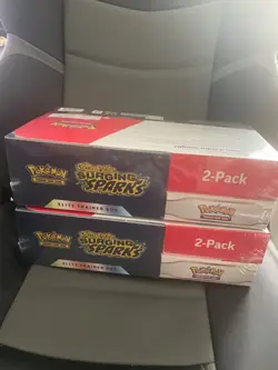 2 BOXs left PRICE PER BOX pokemon surging sparks booster box 2 pack costco pack - Image 2