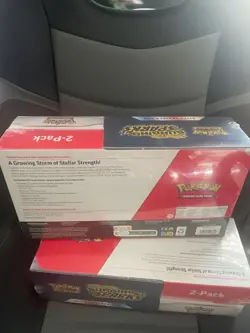 2 BOXs left PRICE PER BOX pokemon surging sparks booster box 2 pack costco pack - Image 3