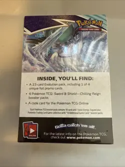 Pokemon Chilling Reign Build and Battle Box SEALED 820650818608 - Image 4