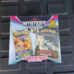 Pokemon Mystery Power Box SEALED Chase Pack Seeded 1:10 (5 Booster Packs) NEW - Image 1