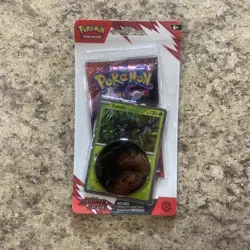 New Pokemon TCG: Scarlet & Violet Destined Rivals Checklane Blister - Zarude - Image 1