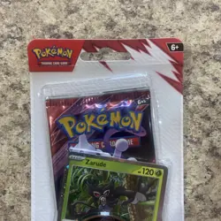 New Pokemon TCG: Scarlet & Violet Destined Rivals Checklane Blister - Zarude - Image 3