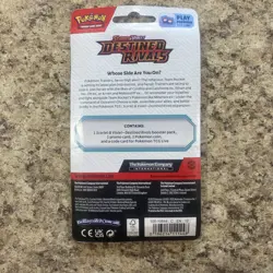 New Pokemon TCG: Scarlet & Violet Destined Rivals Checklane Blister - Zarude - Image 4