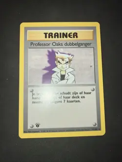1999 Pokemon 1st Edition Dutch Base Set Non-Holo Mint Imposter Professor Oak - Image 1