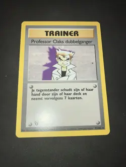 1999 Pokemon 1st Edition Dutch Base Set Non-Holo Mint Imposter Professor Oak - Image 2