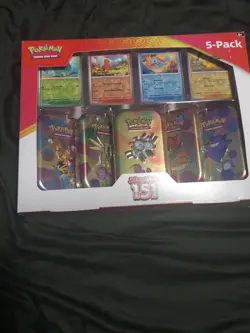 Pokemon Scarlet Violet 151 Mini Tins 5 Pack, Costco 2-Pack - Image 2