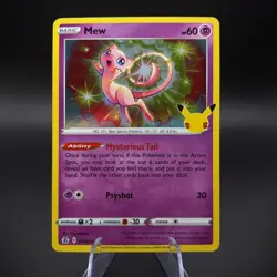 Pokemon TCG Mew Celebrations Holo, Mewtwo Brilliant Stars Reverse Holo Near Mint - Image 2
