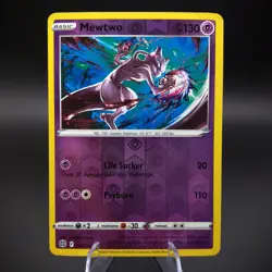 Pokemon TCG Mew Celebrations Holo, Mewtwo Brilliant Stars Reverse Holo Near Mint - Image 3
