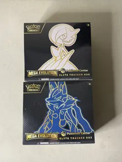 Pokemon TCG Mega Evolution Lucario & Gardevoir Center ETBs PC Exclusive - Image 2