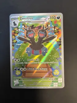 POKEMON - ZWEILOUS - 147/086 - ILLUSTRATION RARE - S&V WHITE FLARE - NM - Image 1