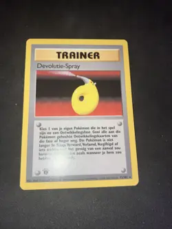 1999 Pokemon 1st Edition Dutch Base Set Non-Holo Mint Devolution Spray - Image 2
