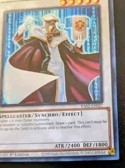 T.G. Hyper Librarian RA02-EN027 1st Ed Secret Rare Rarity Collection II Yu-Gi-Oh - Image 5