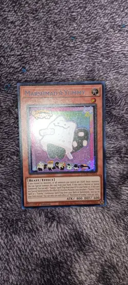 YU-GI-OH Marshmao Yummy DOOD-EN024 1st Edition Secret Rare NM - Image 3