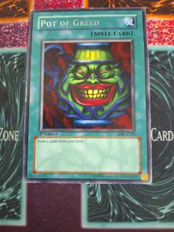 Yu-Gi-Oh! Pot of Greed MRL-E129 Rare 1st Edition Lightly Played - Image 5