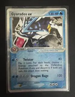 Pokemon Gyarados EX TCG Holo Card 109/112 FireRed & LeafGreen Ultra Rare NM! - Image 1