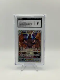 Lucario VSTAR Pokemon Card CGC Mint 9 Black Star Promos SWSH291 - Image 1