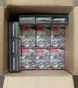 (Lot of 12) Pokemon Trading Card Game Mega Evolutions Booster Bundle - Image 1