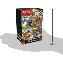 (Lot of 12) Pokemon Trading Card Game Mega Evolutions Booster Bundle - Image 4