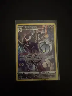 Pokemon TCG Sword & Shield Lost Origin Chandelure Ultra Rare Card TG04/TG30 - Image 1